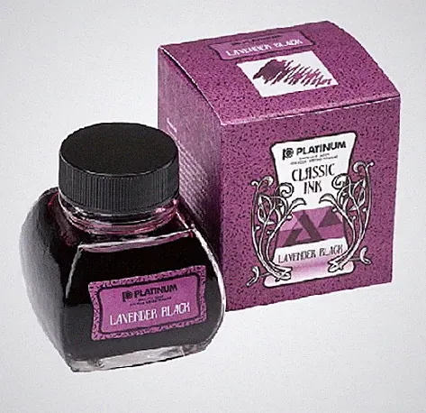 bottle ink classic ink water based dye ink for fountain pens INKK 2000 Platinum